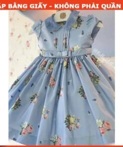 Rập giấy A0 mã R350 - Rập đầm bé gái