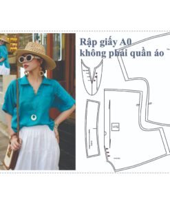 Rập giấy A0 mã 1797 - Rập may áo
