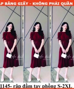 Rập  mã 1145- Rập may đầm