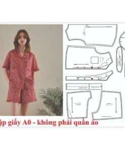 Rập giấy A0 mã 1791 - Rập may bộ