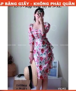 Rập giấy A0 đầm tay lỡ mã 1379