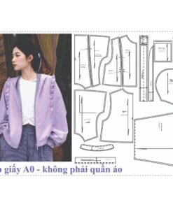 Rập giấy A0 mã 1798 - Rập may áo