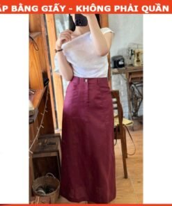 Rập giấy A0 mã 234 - rập váy A dáng dài