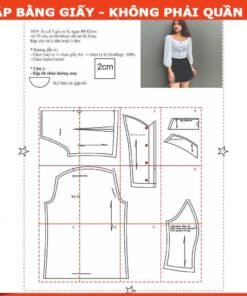 Rập giấy A0 mã 1019 - Rập áo