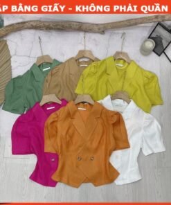 Rập giấy A0 mã 1635 - áo cổ ve