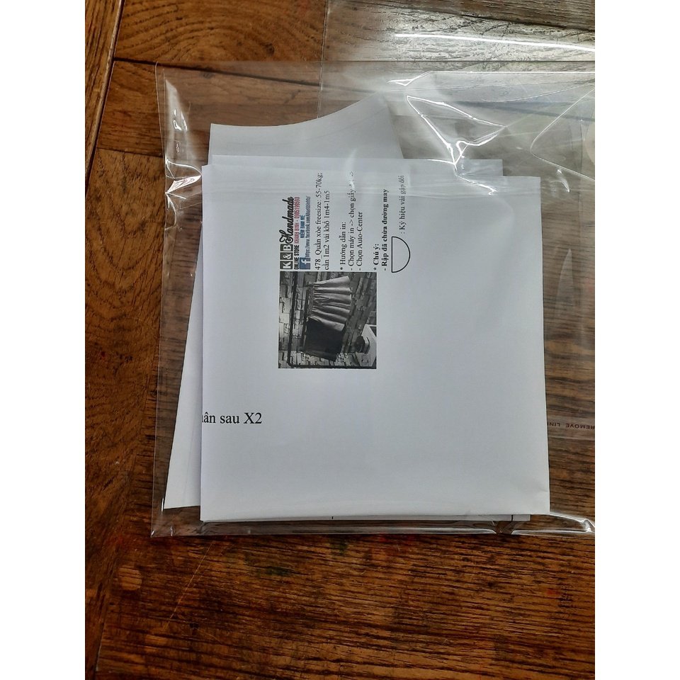 Rập giấy A0 mã 1370 - đầm tay liền - Ảnh 5