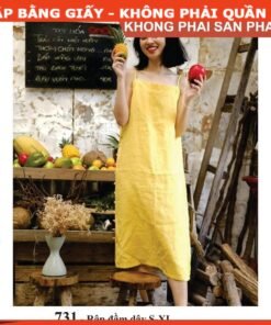 Rập giấy A0 mã 731 - đầm  2 dây