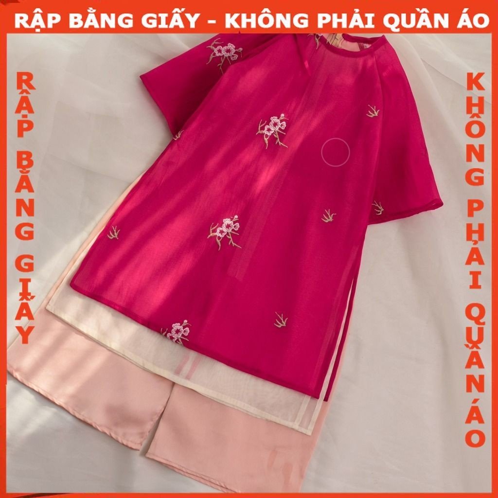 Rập giấy A0 mã AD46 - bộ áo dài bé