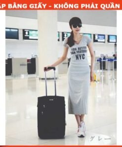 Rập giấy A0 mã 383 - đầm thun cổ tim