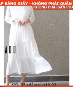 Rập giấy A0 đầm nữ mã 893