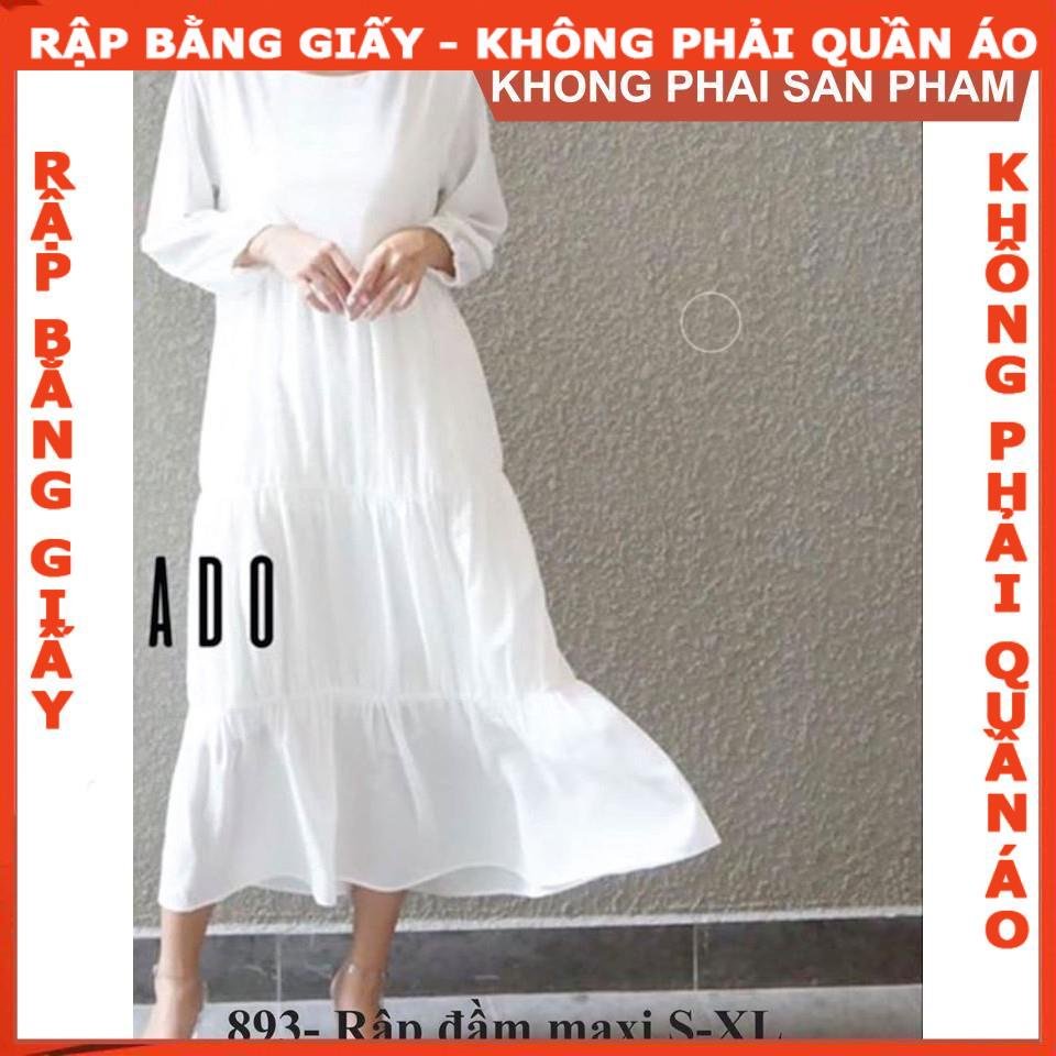Rập giấy A0 đầm nữ mã 893