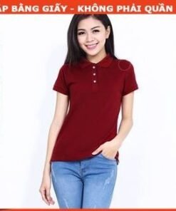 Rập giấy A0 áo polo nữ dáng ôm mã 194