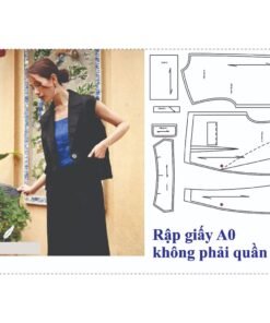 Rập giấy A0 mã 1771 - Rập áo ngoài