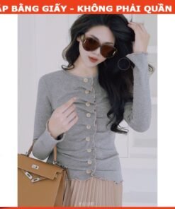 Rập giấy A0 áo thun ôm xếp tà mã 1733