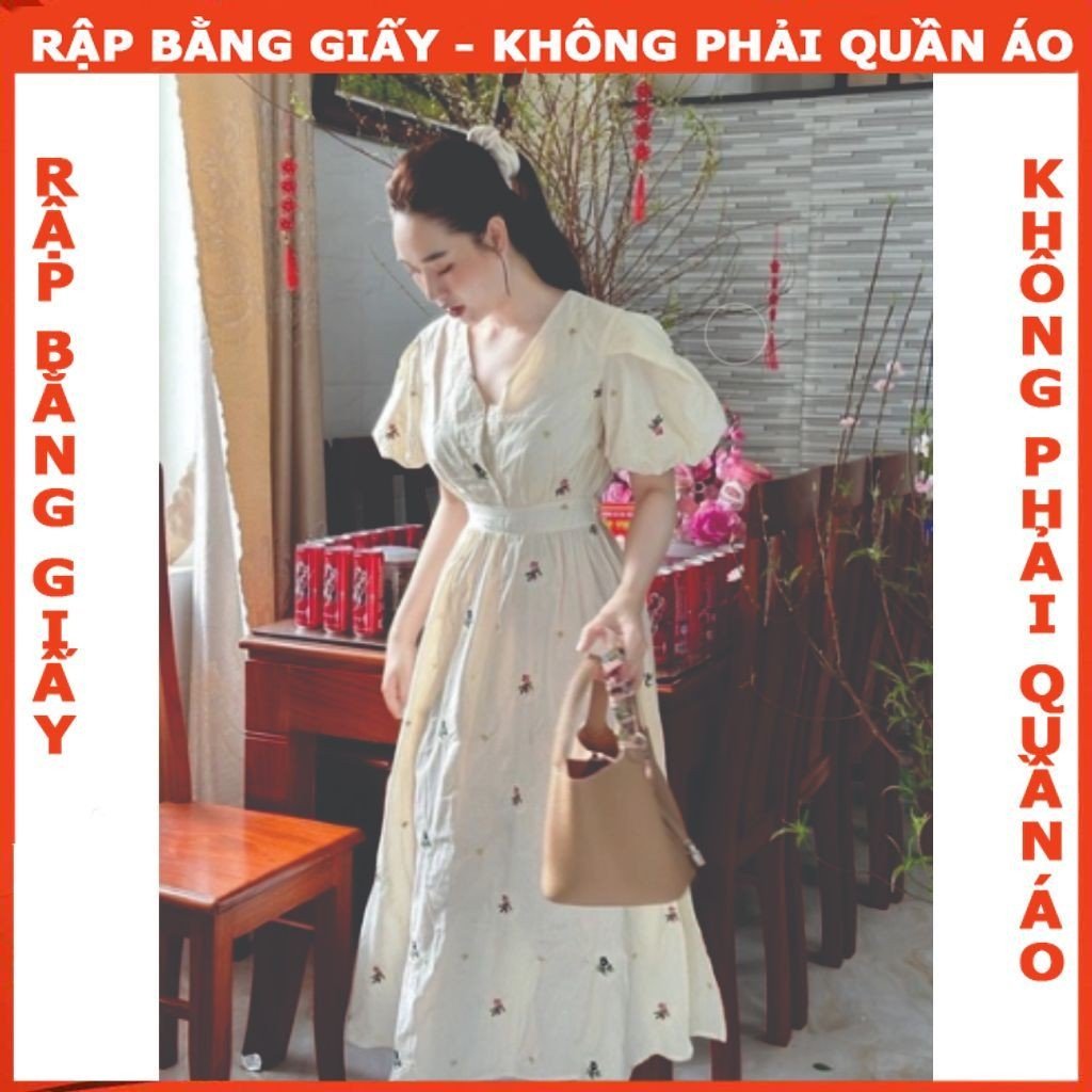 Rập giấy A0 mã 242 - đầm cổ tim