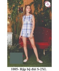 Rập giấy A0 mã 1005- Rập bộ đùi nữ