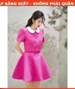 Rập giấy A0 mã 137  set váy áo công sở áo 1 lớp, váy có lót quần