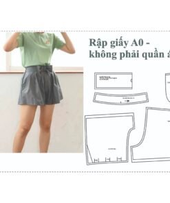 Rập giấy A0 mã 337 - Rập may quần