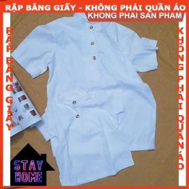 Rập giấy A0 áo mổ trụ cổ chân nam mã B13