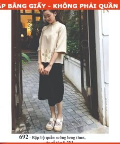 Rập giấy A0 bộ đi chùa NGUYÊN BỘ mã 692