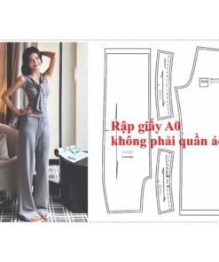 Rập giấy A0 mã 1789 - Rập may quần