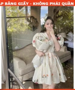 Rập giấy A0 mã 253 - đầm suông cổ chân