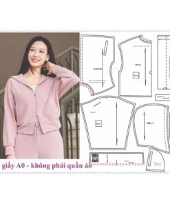 Rập giấy A0 mã 1834 - rập may vá