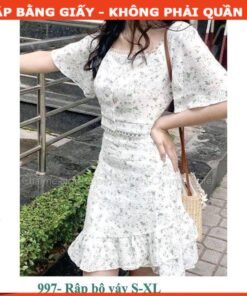 Rập mã 997 - Set bộ chân váy áo croptop