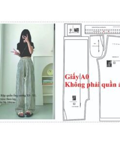 Rập giấy A0 mã 405 - rập may quần