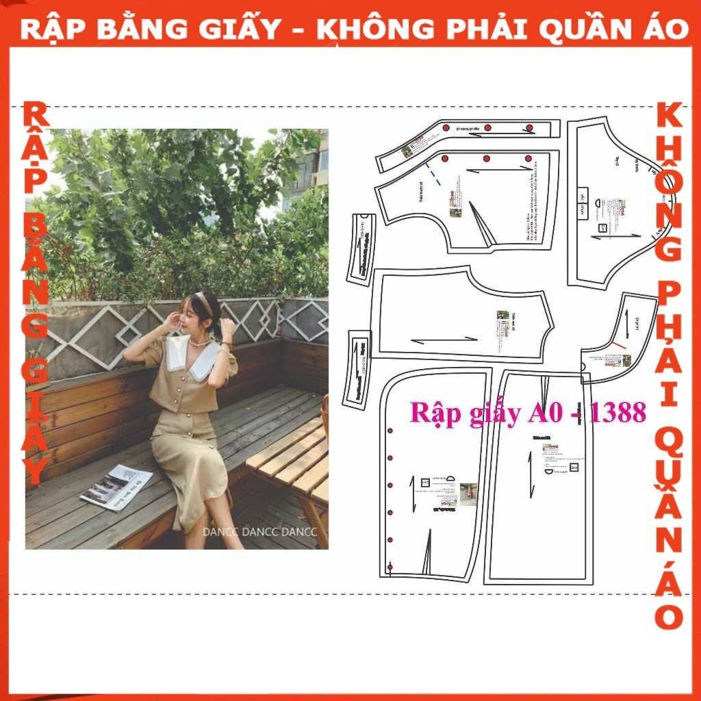 Rập giấy A0 set công sở 1388