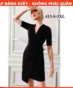Rập giấy A0 mã 413 - đầm kiểu nữ