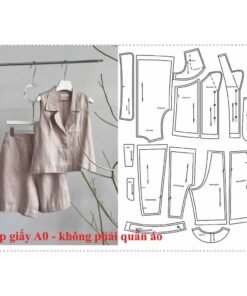 Rập giấy A0 mã 1773 - bộ ngố