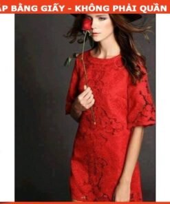 Rập giấy A0 mã 34 - đầm suông