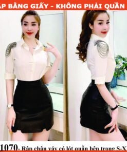 Rập giấy A0 chân váy mã 1070