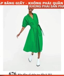 Rập mã 676 rập đầm tay phồng cổ chân