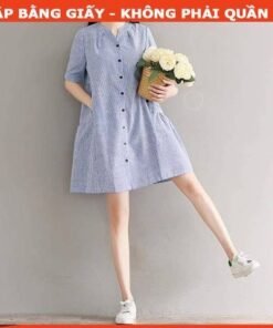 Rập giấy A0 mã 703 - đầm suông cổ chân