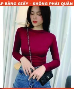 Rập giấy A0 mã 19 - áo thun ôm dài tay