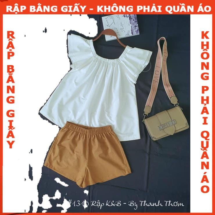 Rập giấy A0 bộ đùi trễ vai 1310