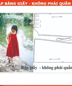 Rập giấy A0 mã 1632- Rập đầm kiểu nữ