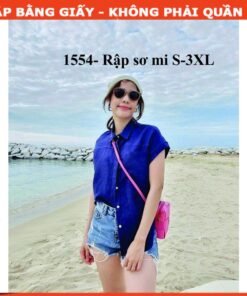 Rập giấy A0 mã 1554 - Rập áo sơ mi