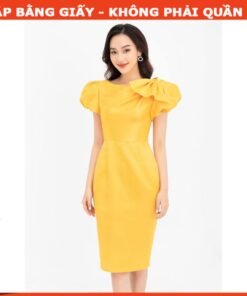 Rập - đầm tay phồng mã 1115