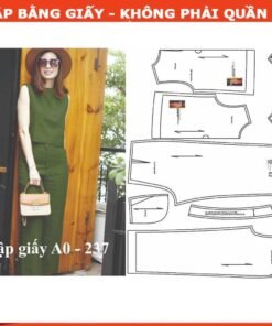 Rập giấy mã 237 - bộ linen