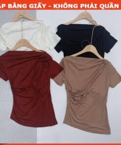 Rập giấy A0 mã 1605 - áo thun trễ vai