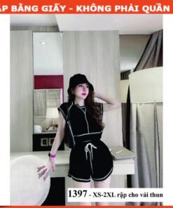 Rập giấy A0 bộ thun mã 1397