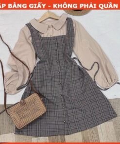 Rập giấy A0 mã 1129 - set đầm suông + áo