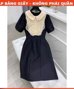 Rập giấy A0 mã 1536 - đầm dáng A cổ sen