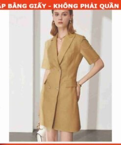 Rập giấy A0 mã 359 - đầm cổ danton