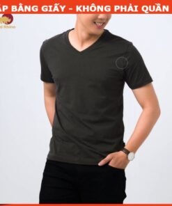 Rập giấy A0 áo thun nam cổ tim mã B10