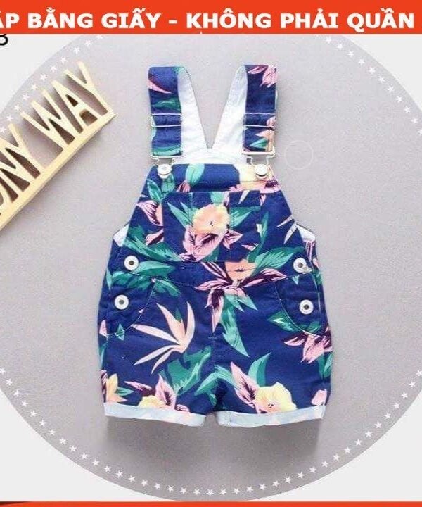 Rập giấy A0 quần yếm bé mã R115 (BẢN VẼ)