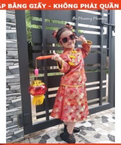 Rập giấy A0 R61 - rập bộ váy áo cho bé